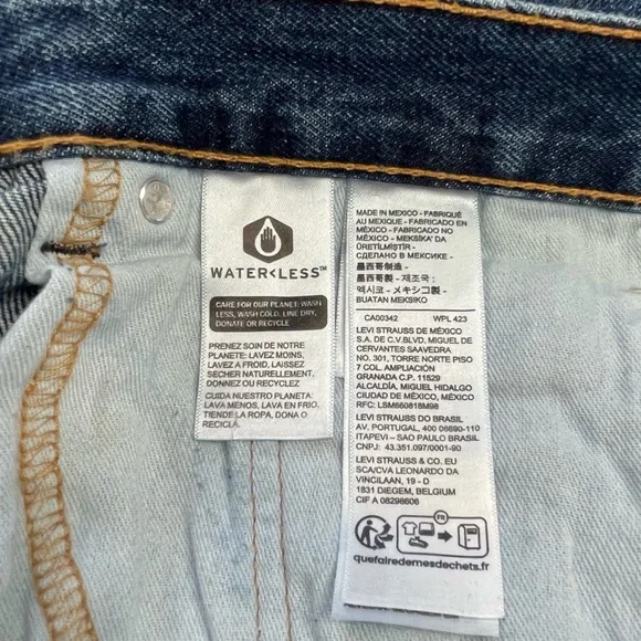 Levi's Relaxed Fit Blue Jeans for Men
Size 48X30 ~ NWT - Picture 4 of 12